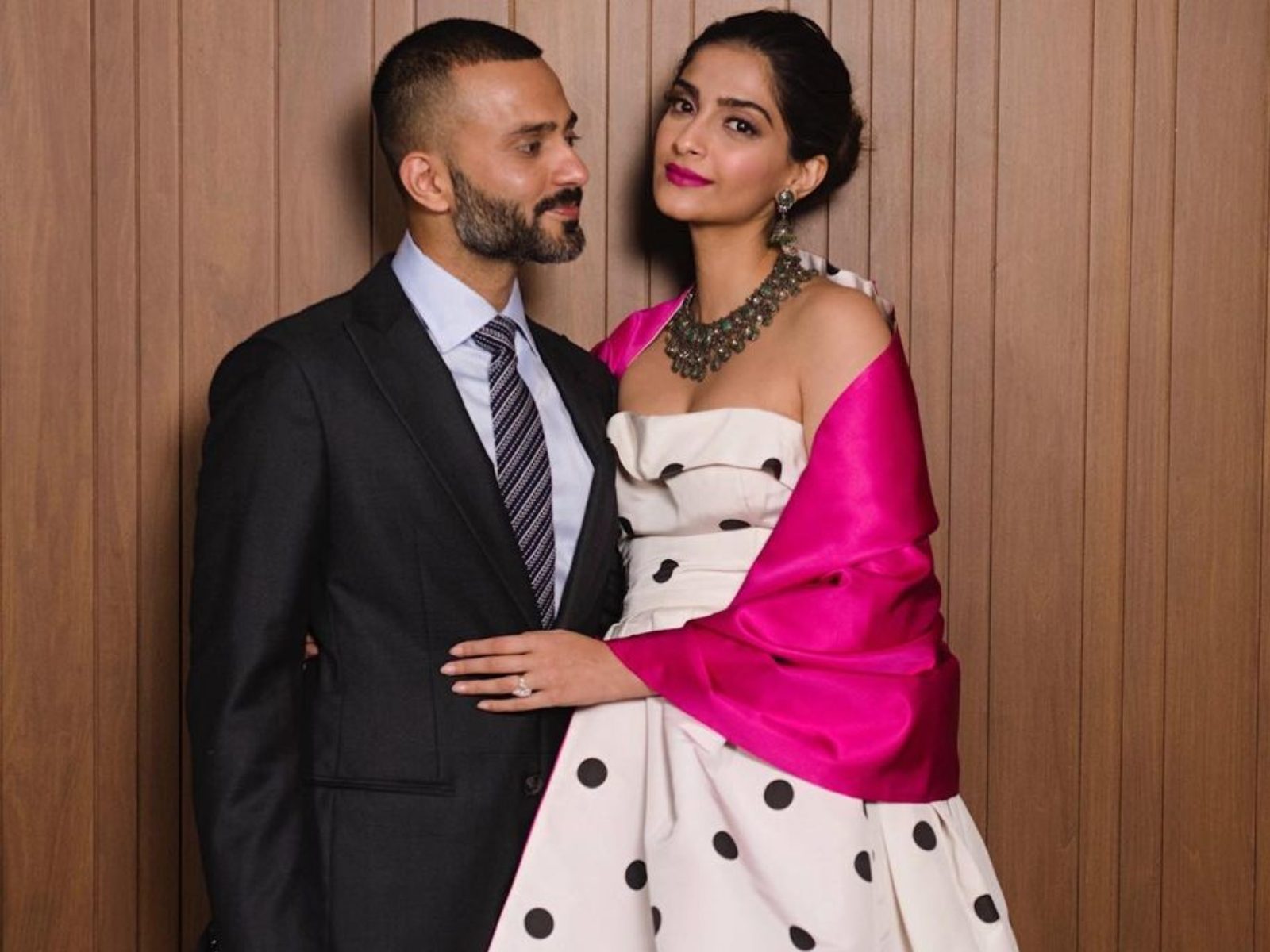 Unseen Pictures: Sonam Kapoor to Anand Ahuja on First Wedding Anniversary,  It's 